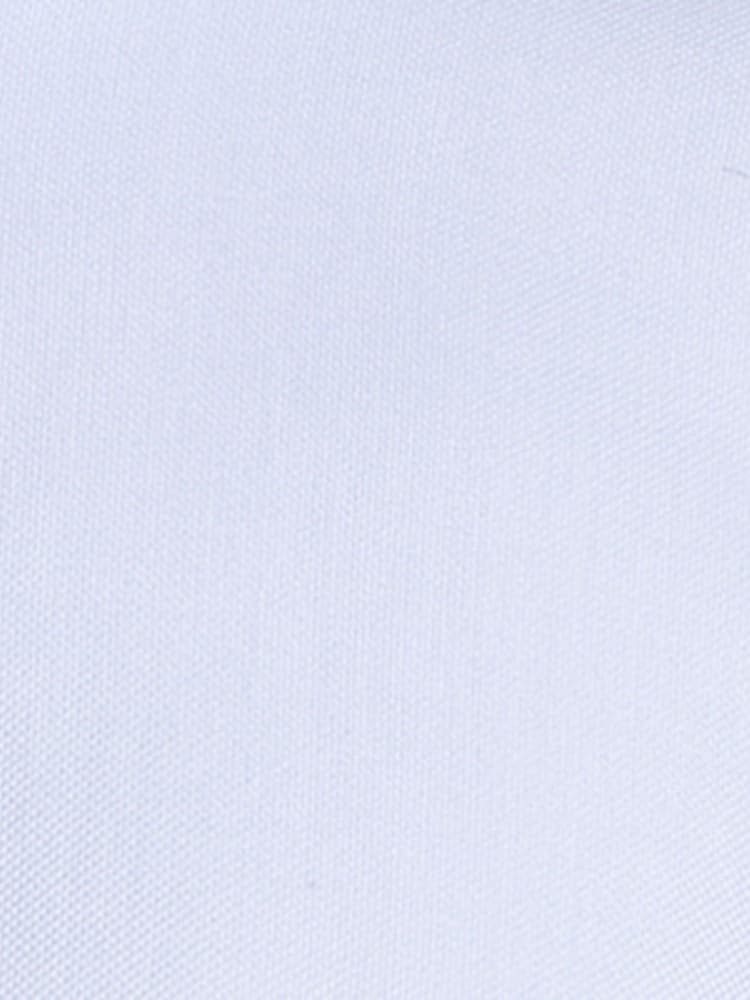 MOSS Sky Blue Tailored Fit Oval Textured Non Iron 100% Cotton Shirt - Image 5 of 5
