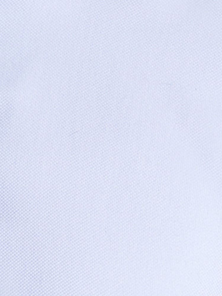 MOSS Sky Blue Slim Fit Dobby Textured Non Iron 100% Cotton Shirt - Image 5 of 5