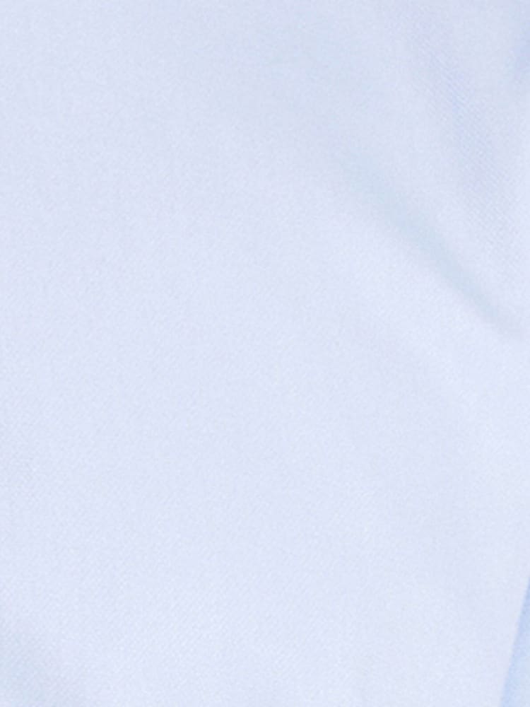 MOSS Sky Blue Tailored Fit Sky Blue Oxford Non Iron 100% Cotton Shirt - Image 4 of 4