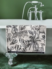 Monochrome Safari 100% Cotton Towel - Image 1 of 4