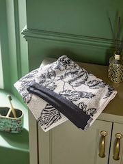 Monochrome Safari 100% Cotton Towel - Image 3 of 4