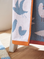 Blue Seagull Egyptian Cotton Towel - Image 2 of 4