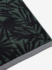 Green Leaf Egyptian Cotton Towel - Image 6 of 6