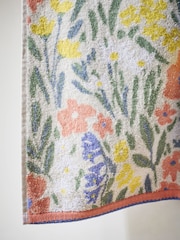 Multi Floral 100% Cotton Towel - Image 4 of 5