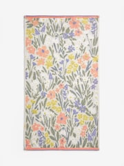 Multi Floral 100% Cotton Towel - Image 5 of 5