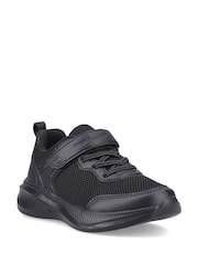 Hush Puppies Black Marty Junior Trainers - Image 2 of 4