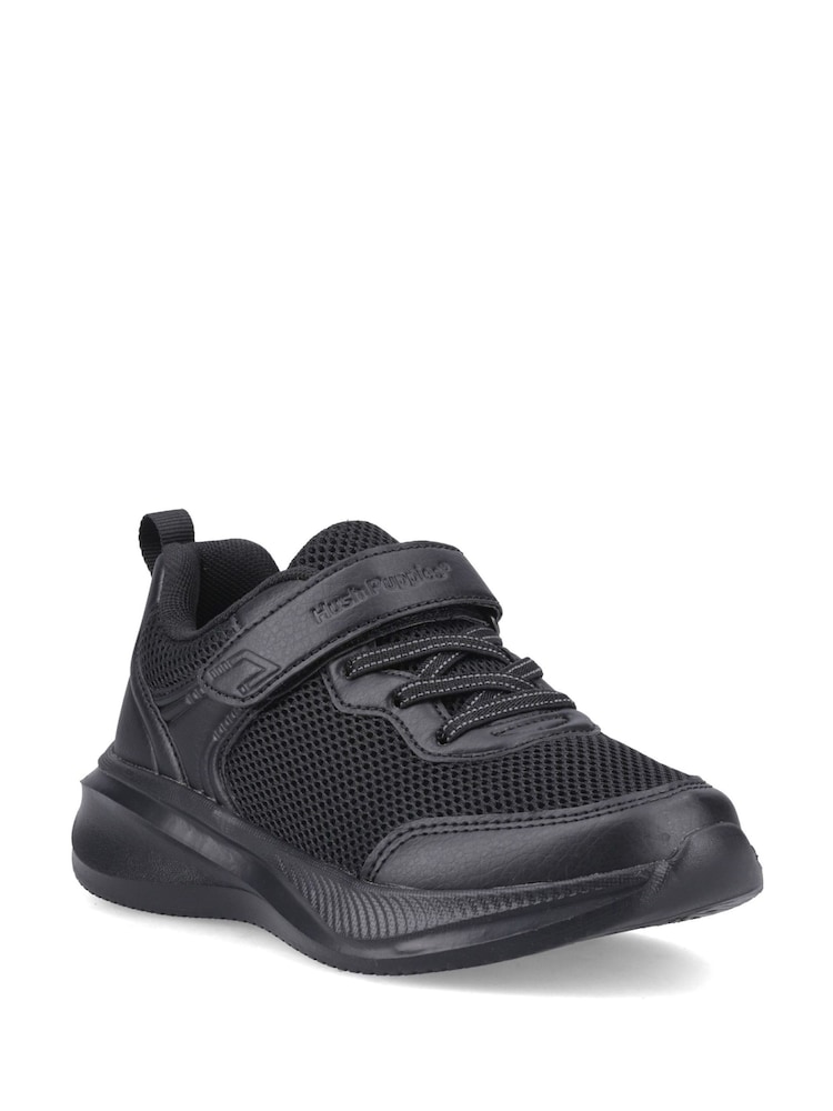 Hush Puppies Black Marty Junior Trainers - Image 2 of 4