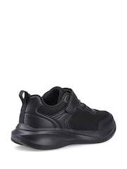 Hush Puppies Black Marty Junior Trainers - Image 3 of 4