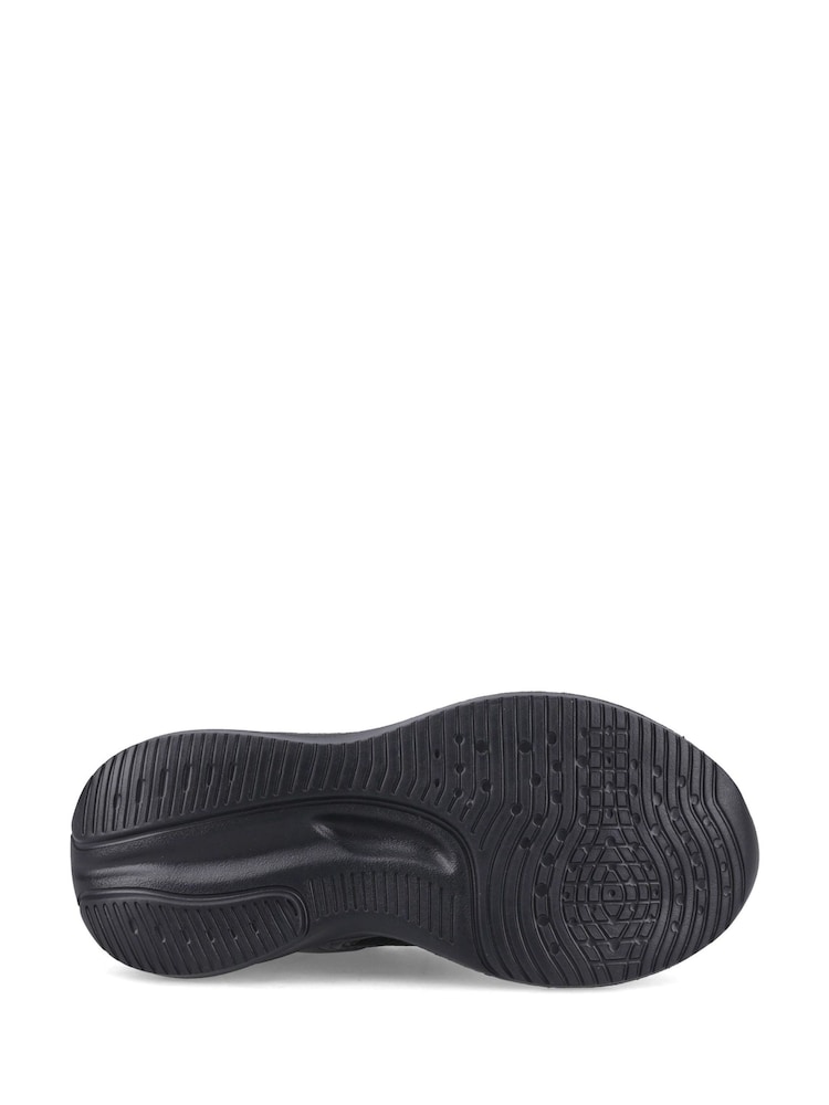 Hush Puppies Black Marty Junior Trainers - Image 4 of 4