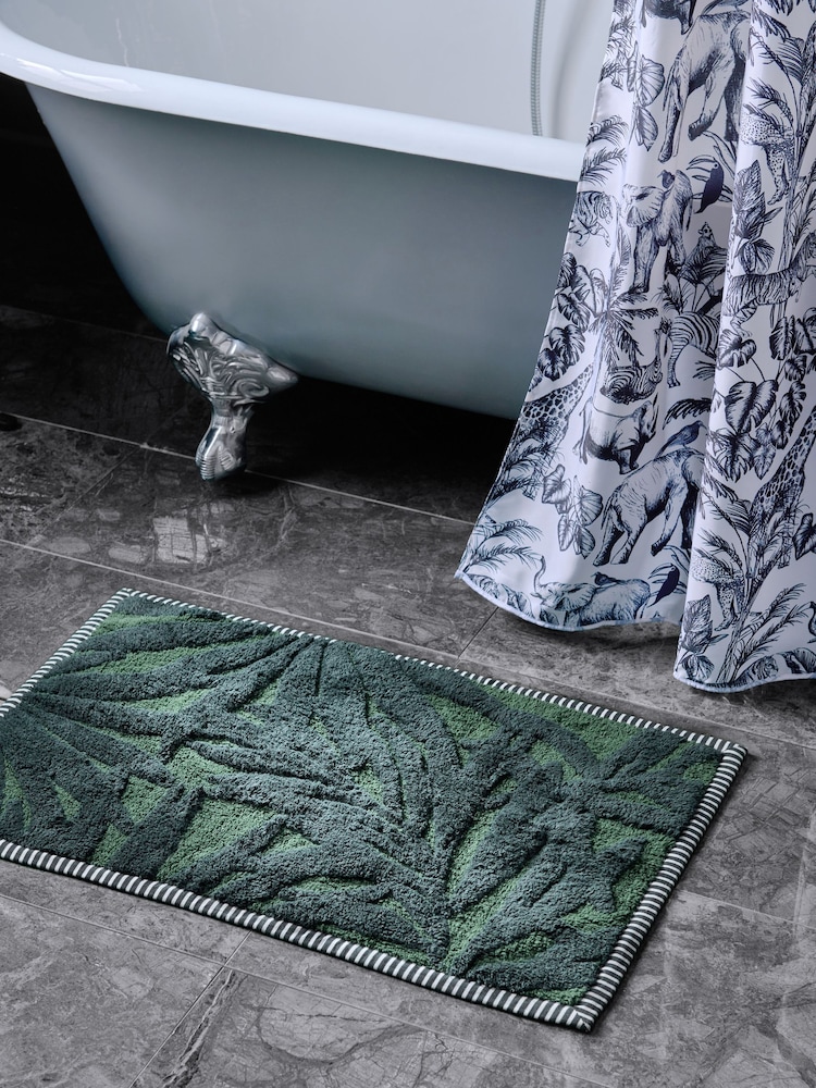 Leaf 100коврики из % хлопка для ванной - Изображение 1 из 3 Leaf 100коврики из % хлопка для ванной - Изображение 1 из 3