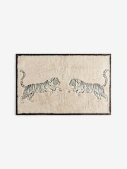 Monochrome Safari Bath Mat 100% Cotton - Image 3 of 3