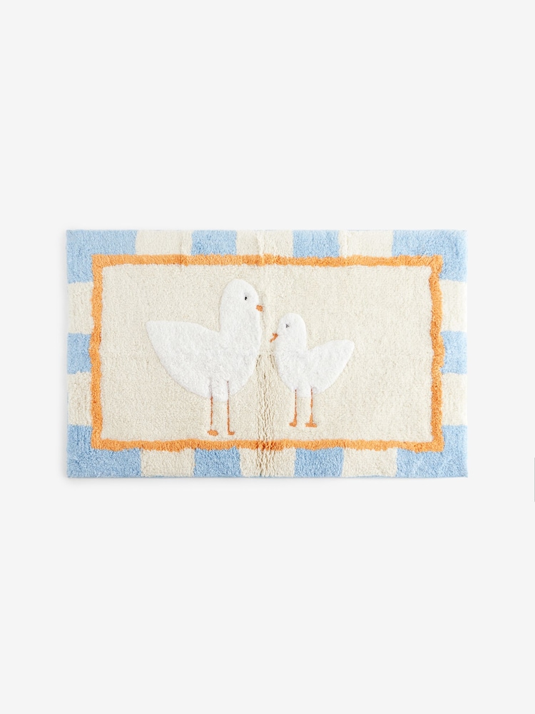 Blue Seagull 100% Cotton Bath Mat - Image 2 of 3