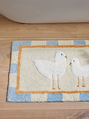 Blue Seagull 100% Cotton Bath Mat - Image 3 of 3
