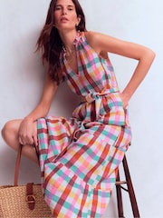 Boden Green Viv Double Cloth Maxi Dress - Image 1 of 7