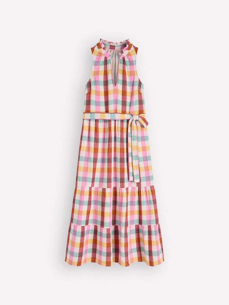Boden Green Viv Double Cloth Maxi Dress - Image 7 of 7 Boden Green Viv Double Cloth Maxi Dress - Image 7 of 7