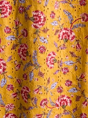 Joules Harlow Yellow Floral Broderie Dress - Image 5 of 10