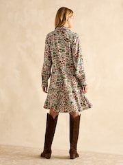Joules Lydia Multi Long Sleeve Shirt Dress - Image 2 of 5