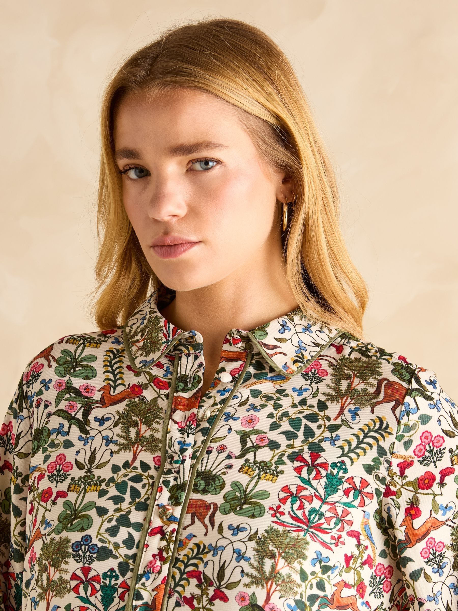 Buy joules lydia multi long sleeve shirt dress from next canada