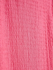 River Island Pink Girls Textured 100% Cottton T-Shirt and Kickflare Trousers Set - Image 3 of 3