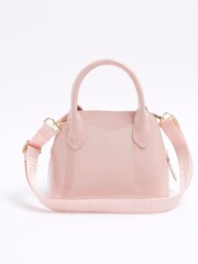 River Island Pink Girls Quilted BOWS Bag - Image 2 of 4