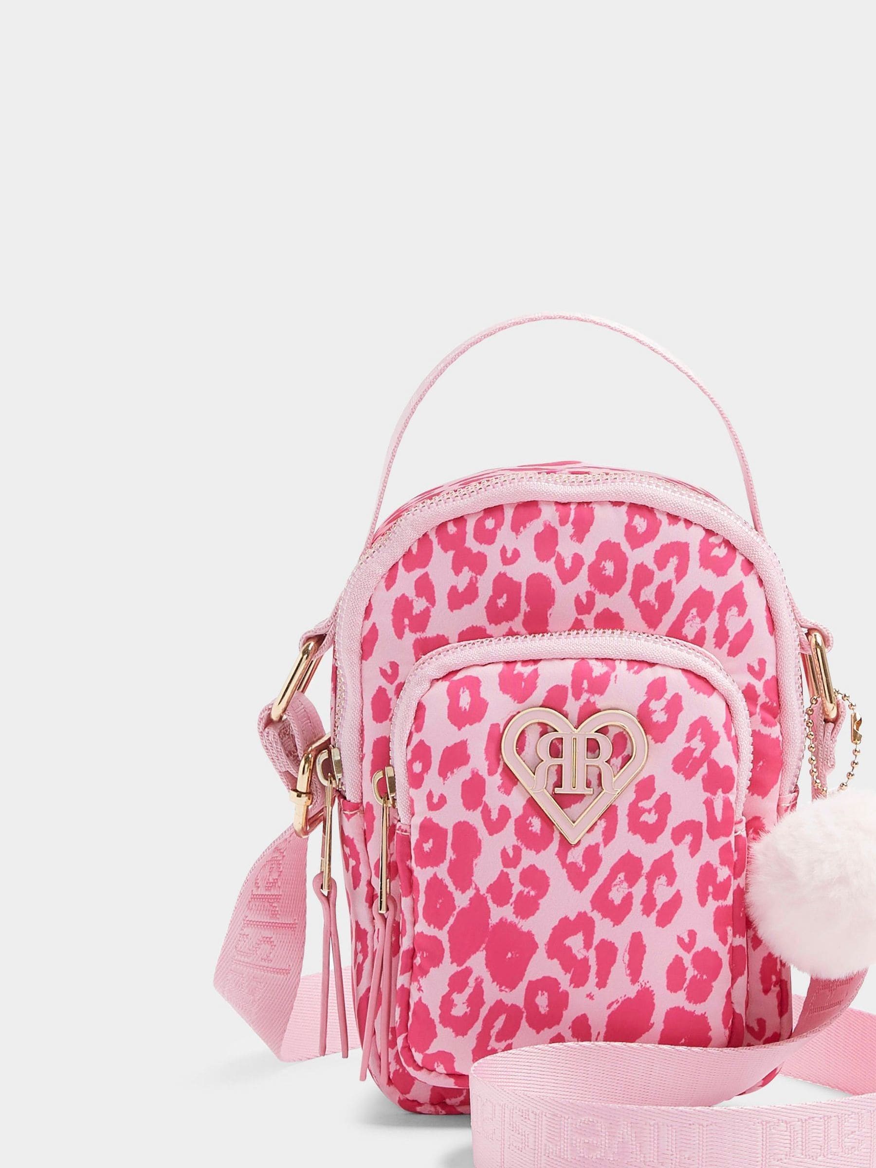 Buy River Island Pink Girls Nylon Leopard Festival Bag from Next Luxembourg