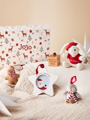 JoJo Maman Bébé My First Christmas 2024 Star Tree Decoration - Image 1 of 3