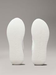 Calvin Klein White Low Cut Lace-Up Sneakers - Image 6 of 7
