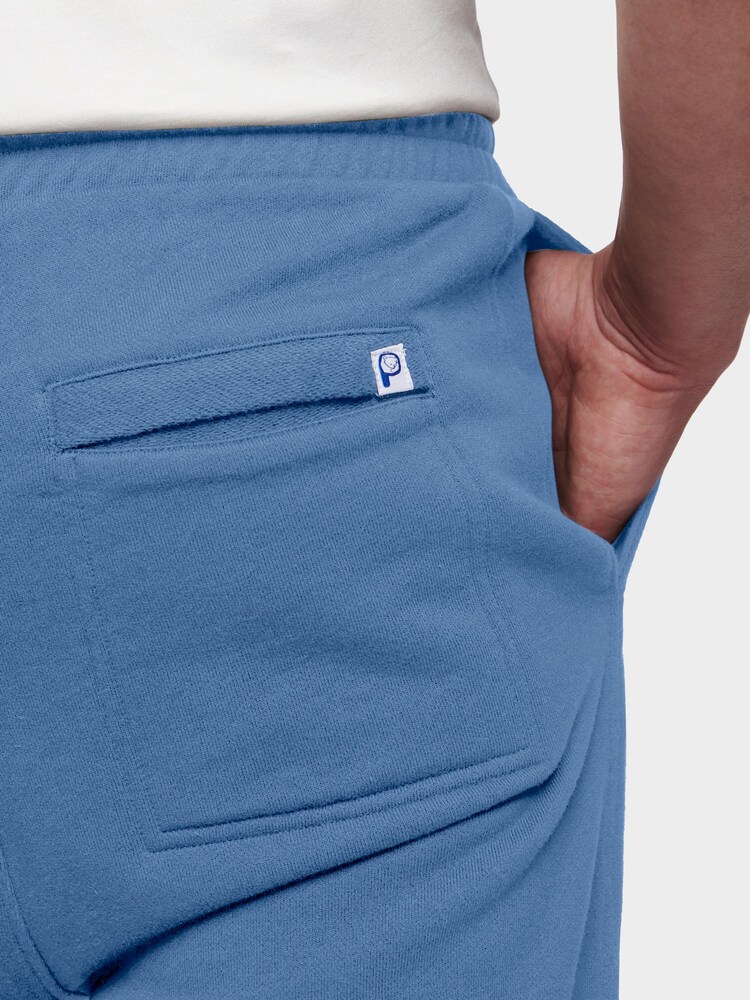 Penfield Blue Chrome Mens Relaxed Fit 100% Cotton Original Logo Joggers - Image 5 of 8