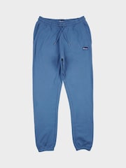 Penfield Blue Chrome Mens Relaxed Fit 100% Cotton Original Logo Joggers - Image 7 of 8