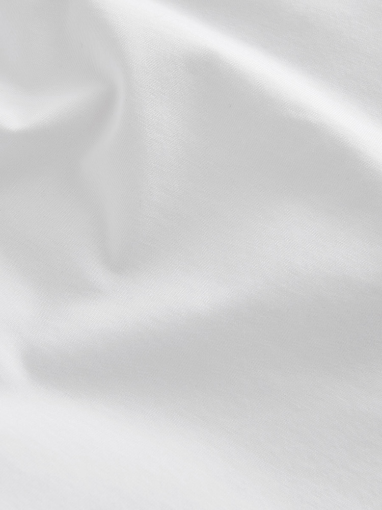 White Relaxed Fit Long Sleeve Crew Neck T-Shirt - Image 7 of 7