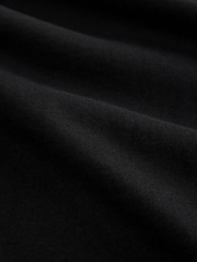 Black Relaxed Fit Long Sleeve Crew Neck T-Shirt - Image 7 of 7