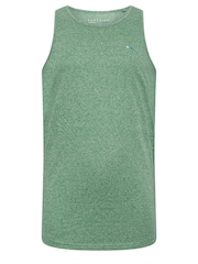 BadRhino Big & Tall Green 100% Cotton Marl Vest - Image 2 of 3