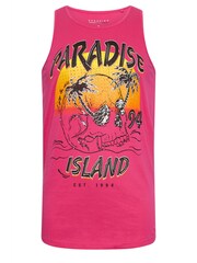 BadRhino Big & Tall Lot de 2 gilets imprimés 100% coton Lost In Paradise - Image 5 of 5