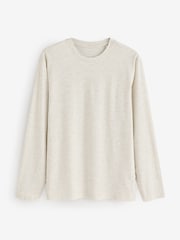 Neutral Regular Fit Regular Fit Long Sleeve 100% Cotton T-Shirts 5 Pack - Image 13 of 16