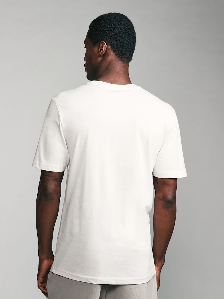 Blues/Purple/Pink/Neutrals Slim Fit Essential Cotton T-Shirts 6 Pack - Image 8 of 17