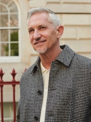 Grey Check Car Coat with Wool - Image 3 of 5