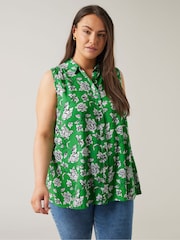 Evans Curve Floral Print Tunic - Image 2 of 5