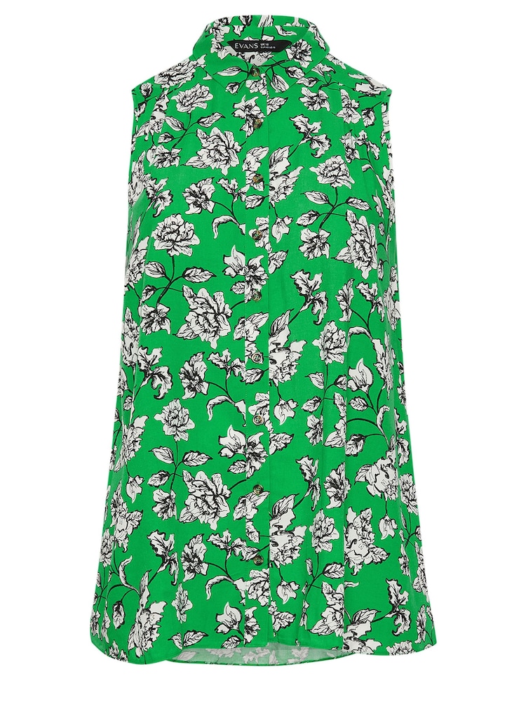 Evans Curve Floral Print Tunic - Image 5 of 5