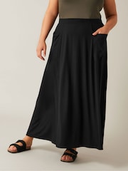Evans Curve Maxi Skirt - Image 1 of 4