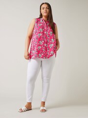 Evans Curve Floral Print Tunic - Image 2 of 5