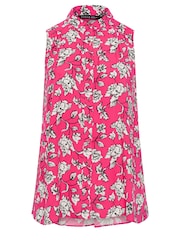 Evans Curve Floral Print Tunic - Image 5 of 5