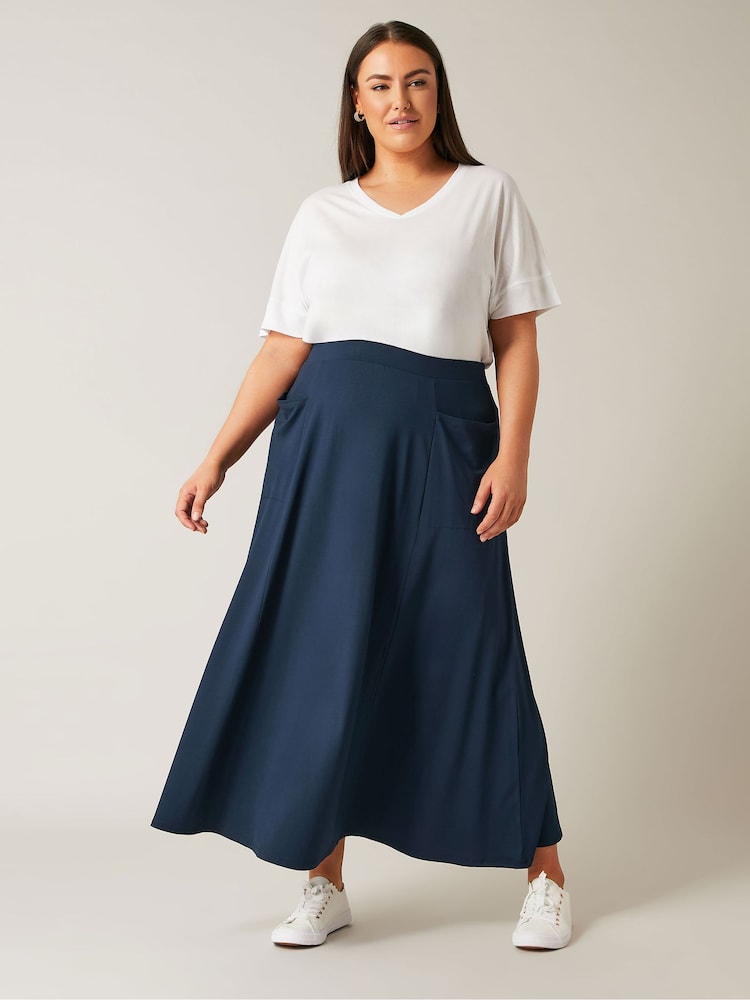 Evans Curve Maxi Skirt - Image 2 of 5