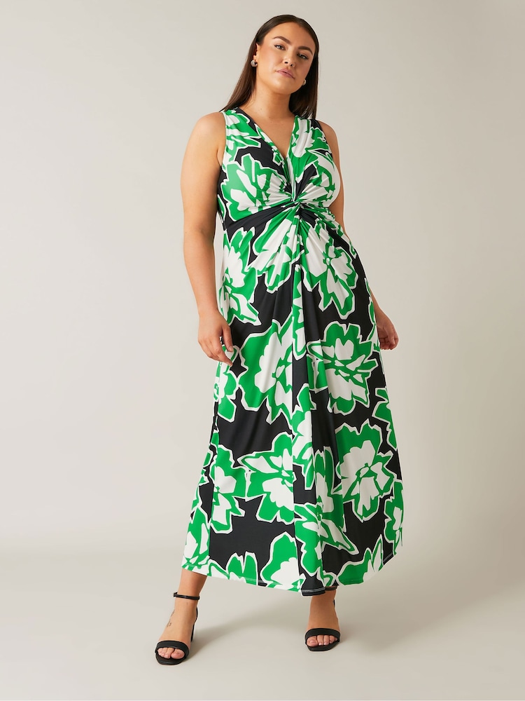 Evans Twist Black Dress - Image 2 of 5