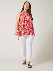 Evans Curve Floral Print Tunic - Image 2 of 5