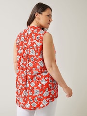 Evans Curve Floral Print Tunic - Image 3 of 5