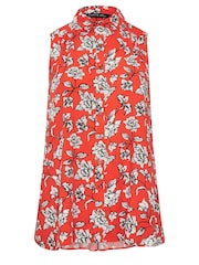 Evans Curve Floral Print Tunic - Image 5 of 5