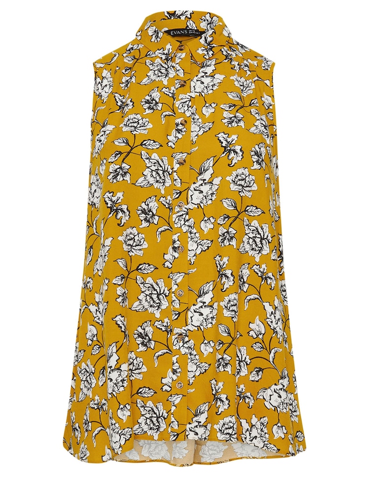 Evans Curve Floral Print Tunic - Image 5 of 5