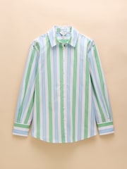 Rayas en azul y verde - Camisa larga y holgada Amilla de Joules - Imagen 11 de 11