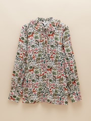 Joules Harper Multi Tie Neck Blouse - Image 7 of 7