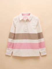 Tan/Pink - Joules Brinley Deck Shirt - Imagen 8 de 8